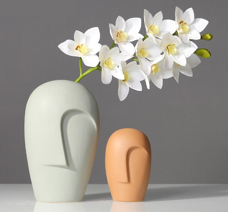 Nordic Face Vase