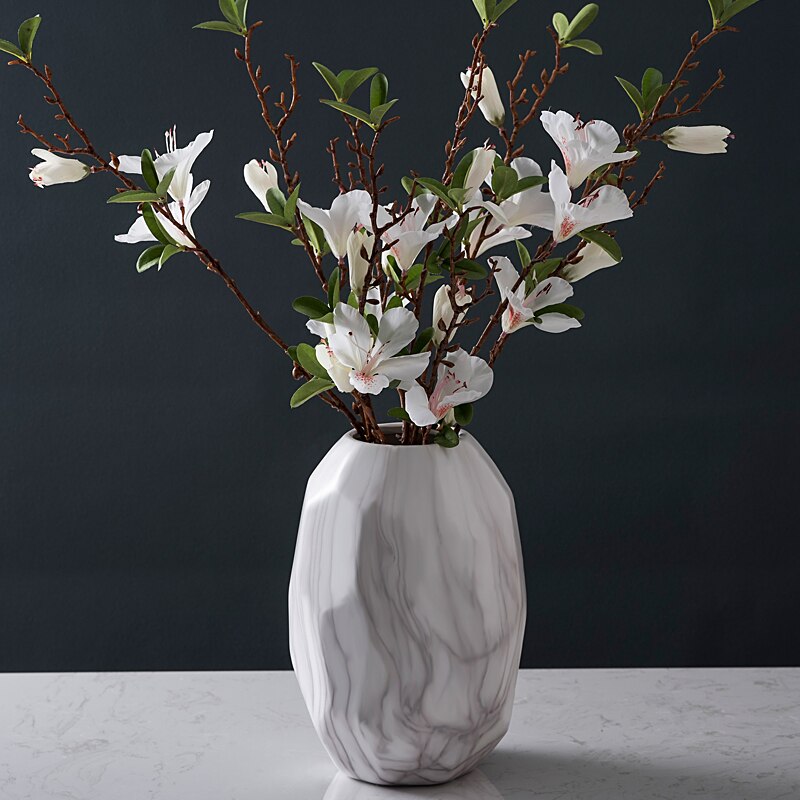 Marbled Porcelain Vase