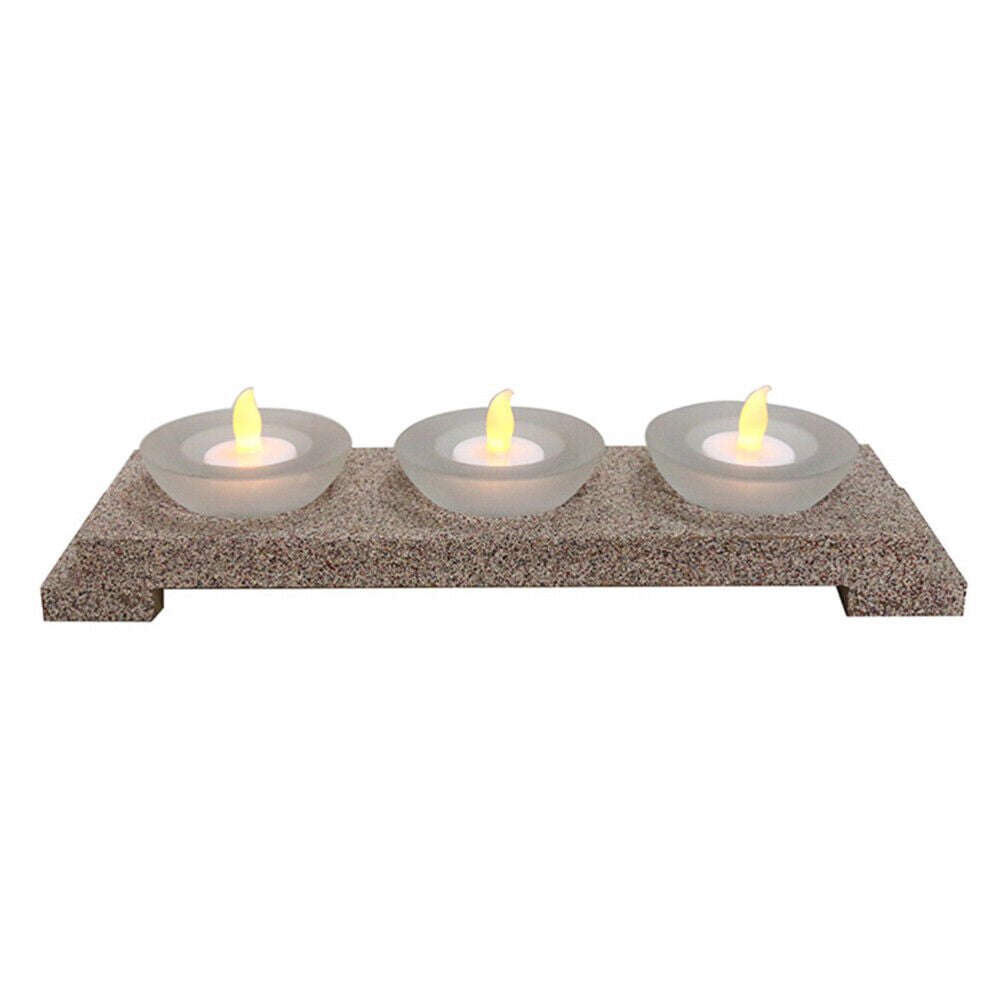 LED Candle with Tray