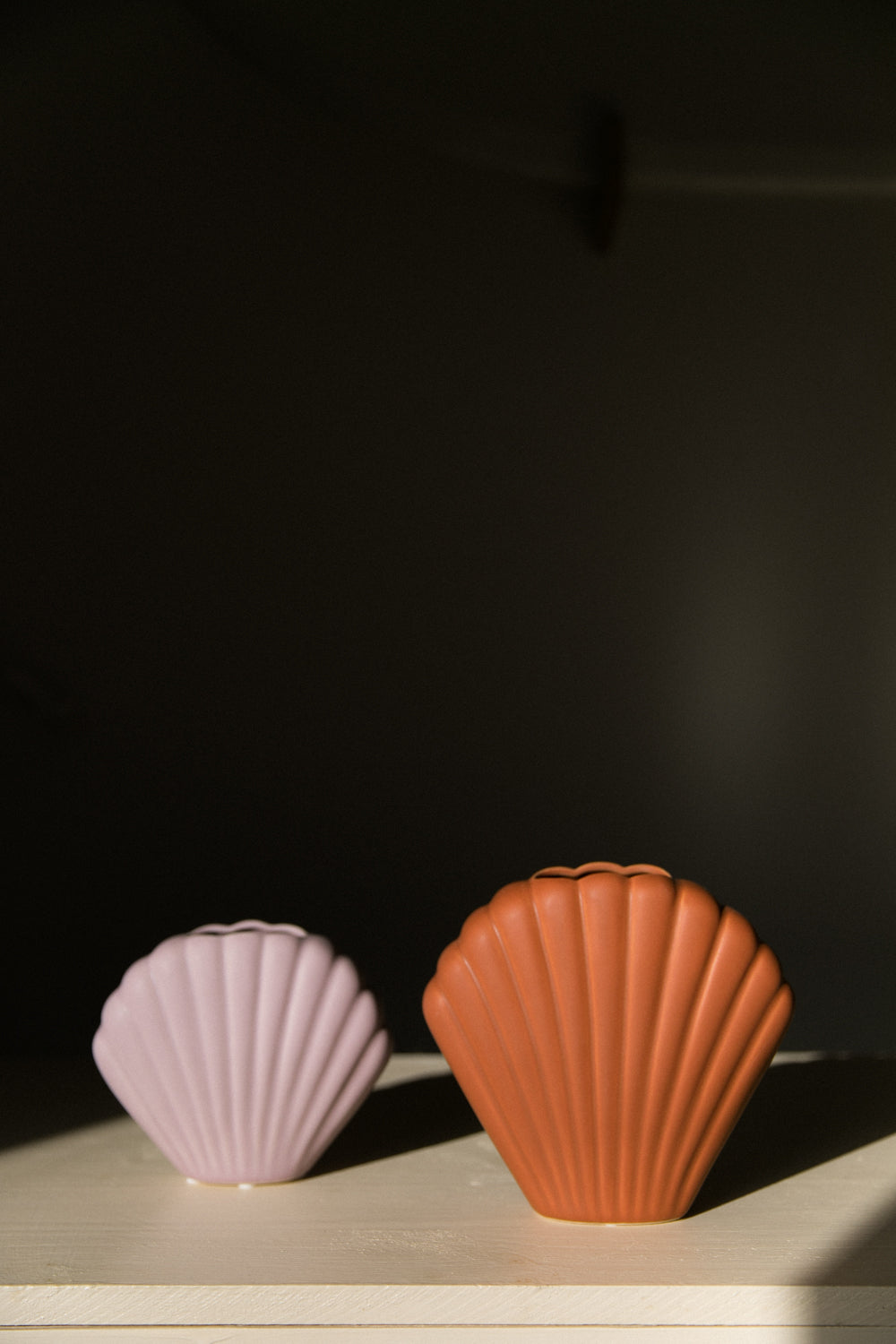 Ceramic Shell Vase
