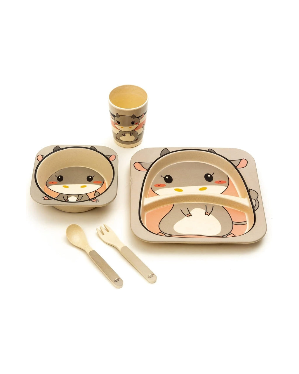 Kids Bamboo Dinner Set