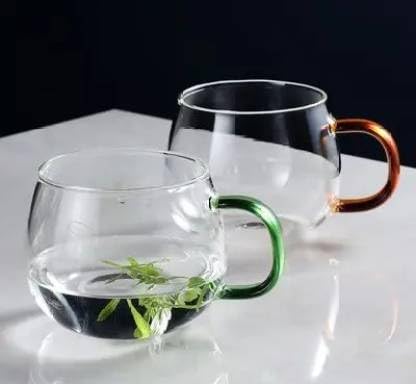 Borosilicate Glass Cups Set of 6