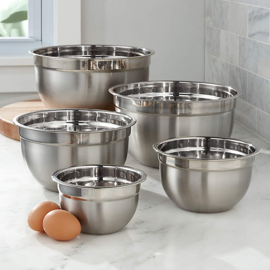 Set of 5 Baking Bowls Mixing