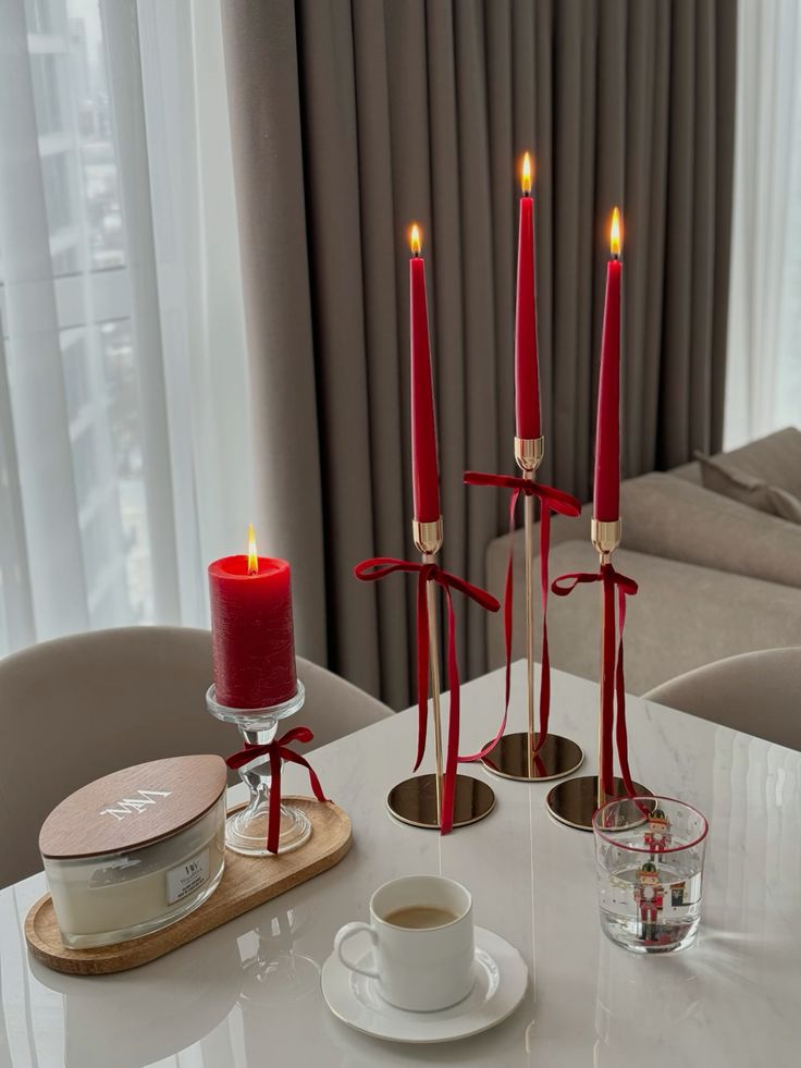 Metal Candle Holders Set of 3