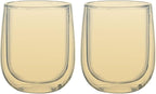 Gold Double Wall Glass Set of 2 pcs 80ml