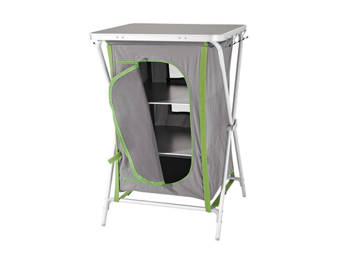 Camping Shelf with Interior Space for Optimal Storage by Crivit