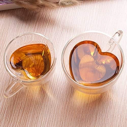 Double Wall Heart Shaped Cups