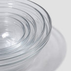 Duralex lys round bowl with blue lid