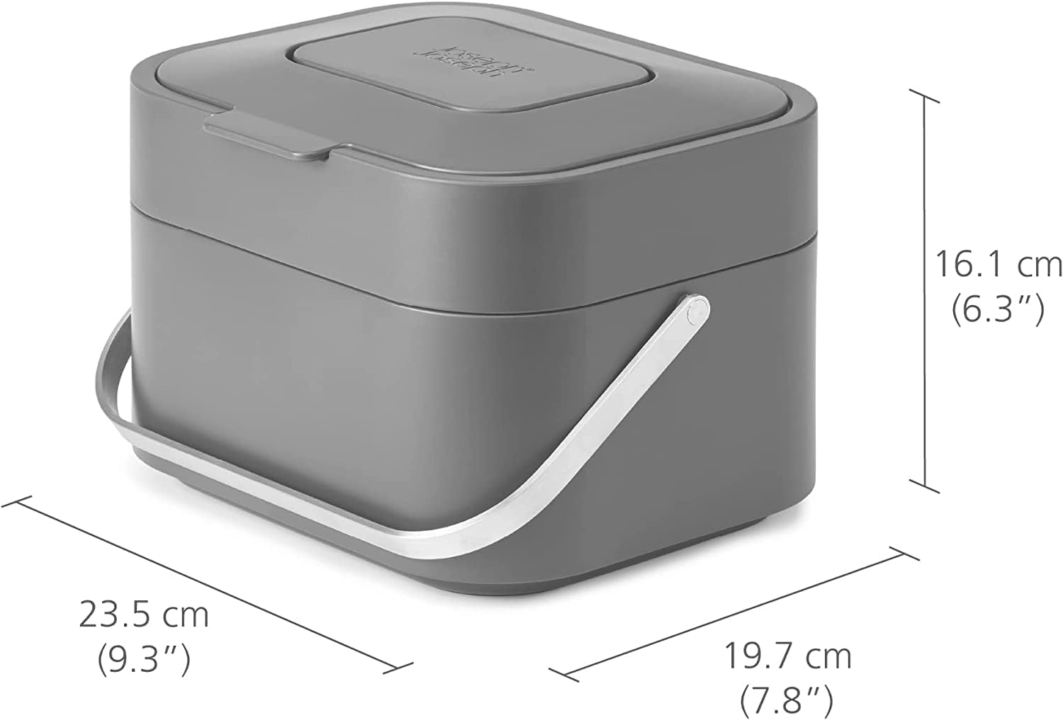 Stack 4 Food Waste Caddy with odor Filter By Joseph Joseph