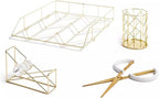 Desktop Set Gold - U Brands