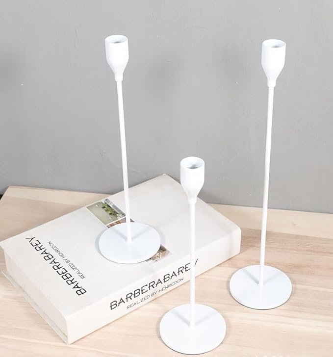 Metal Candle Holders Set of 3