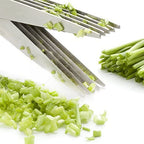 Multipurpose Kitchen Shears with 5 Stainless Steel Blades
