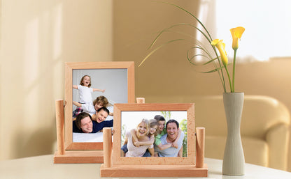 Double-Sided Wood Frame