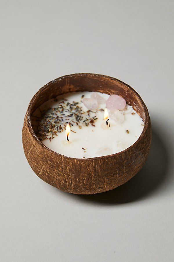 Organic Candle in Coconut Wick