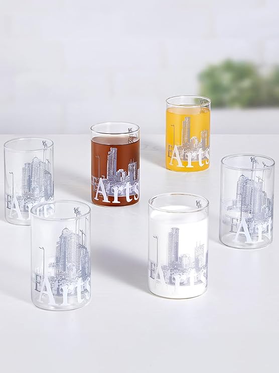 Transparent Drinking Glass