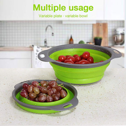 Collapsible Colander Set of 2 Baskets