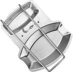 Stainless Steel Pan Lid Holder & Spoon Rest Shelf