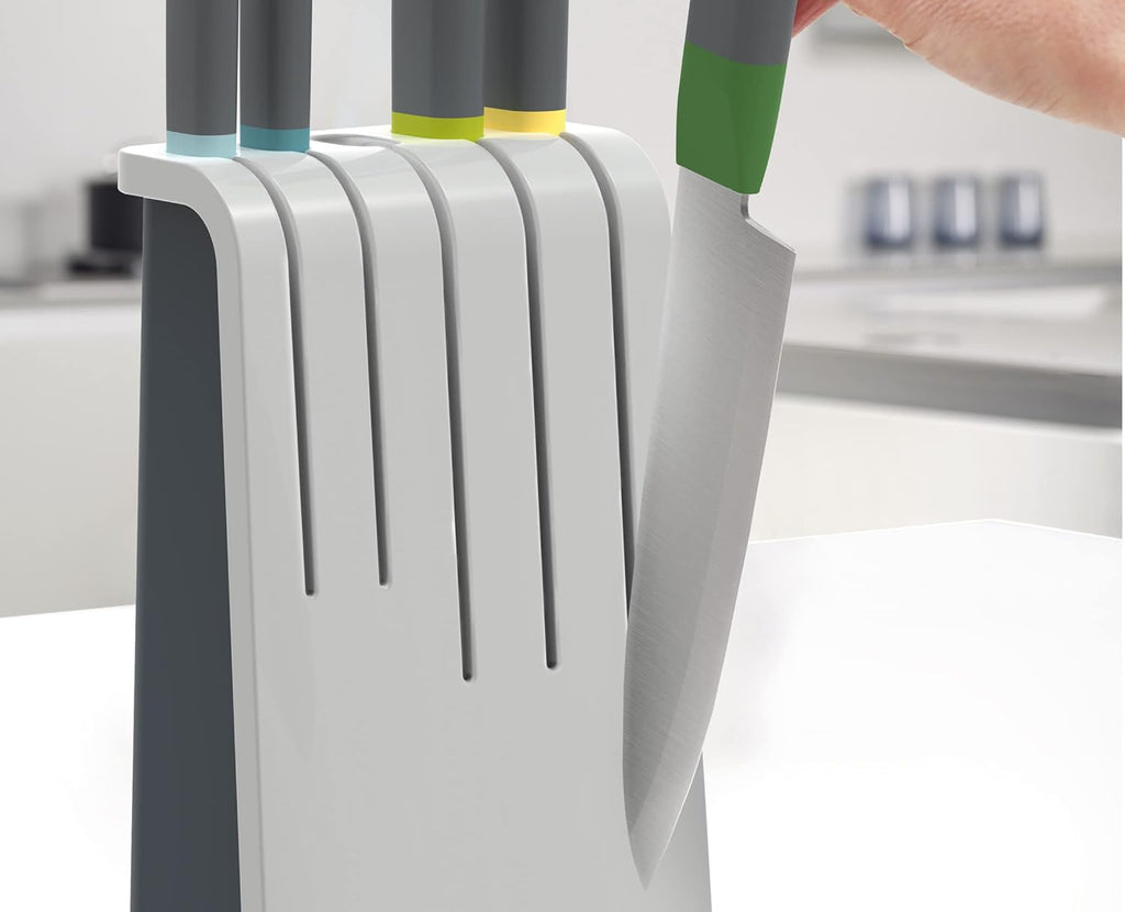 Duo 5-piece Knife Block Set By Joseph Joseph