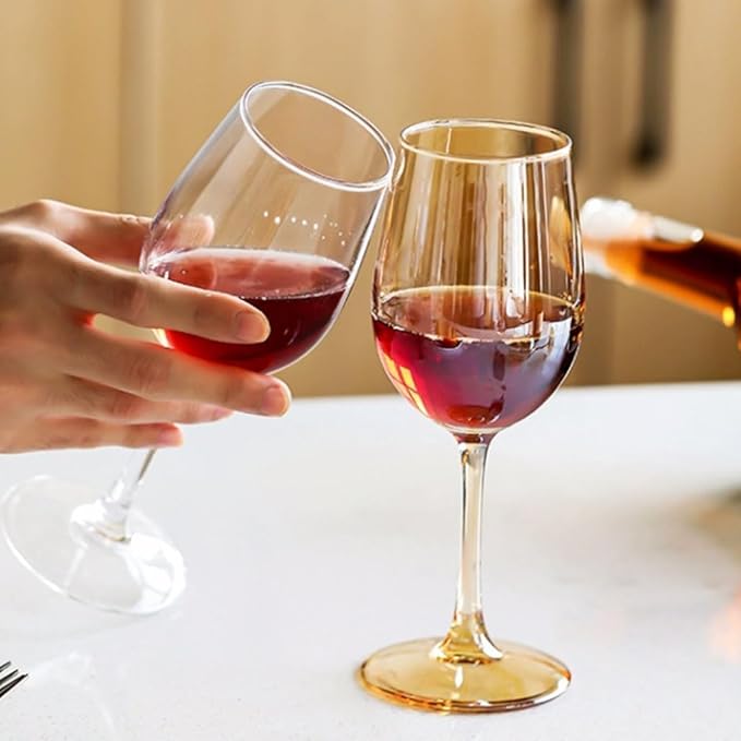 Gold Wine & Champagne Glasses
