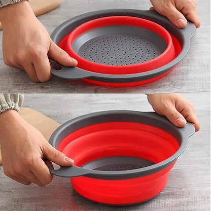 Collapsible Colander Set of 2 Baskets