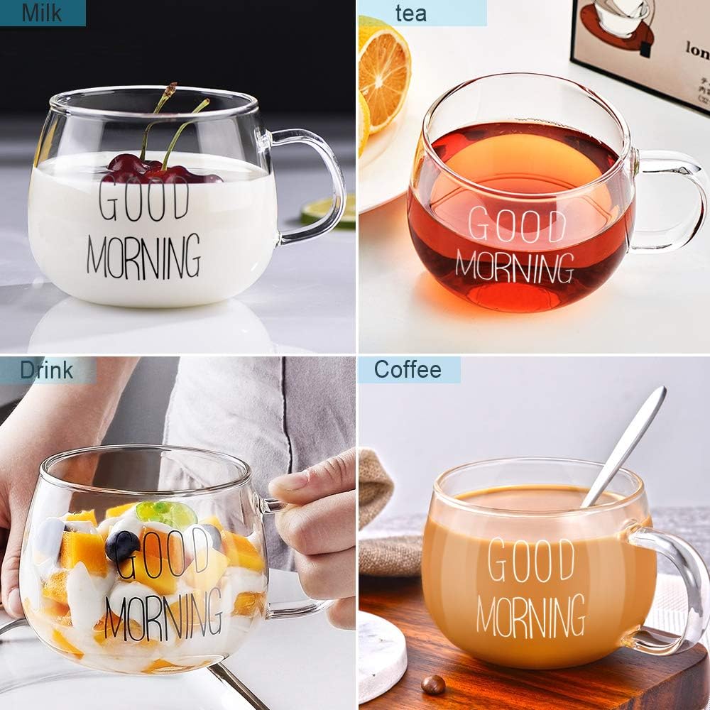 Set of 2 Good Morning Cups