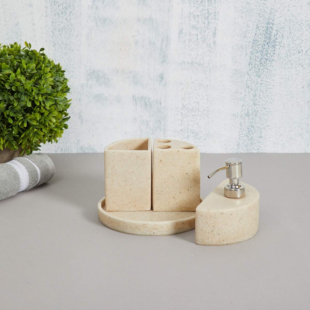 Bathroom Set Beige