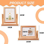 Double-Sided Wood Frame