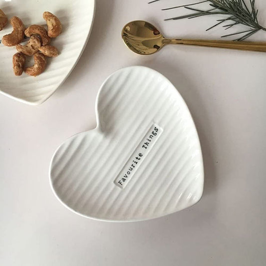 Heart Shape Jewelry Dish