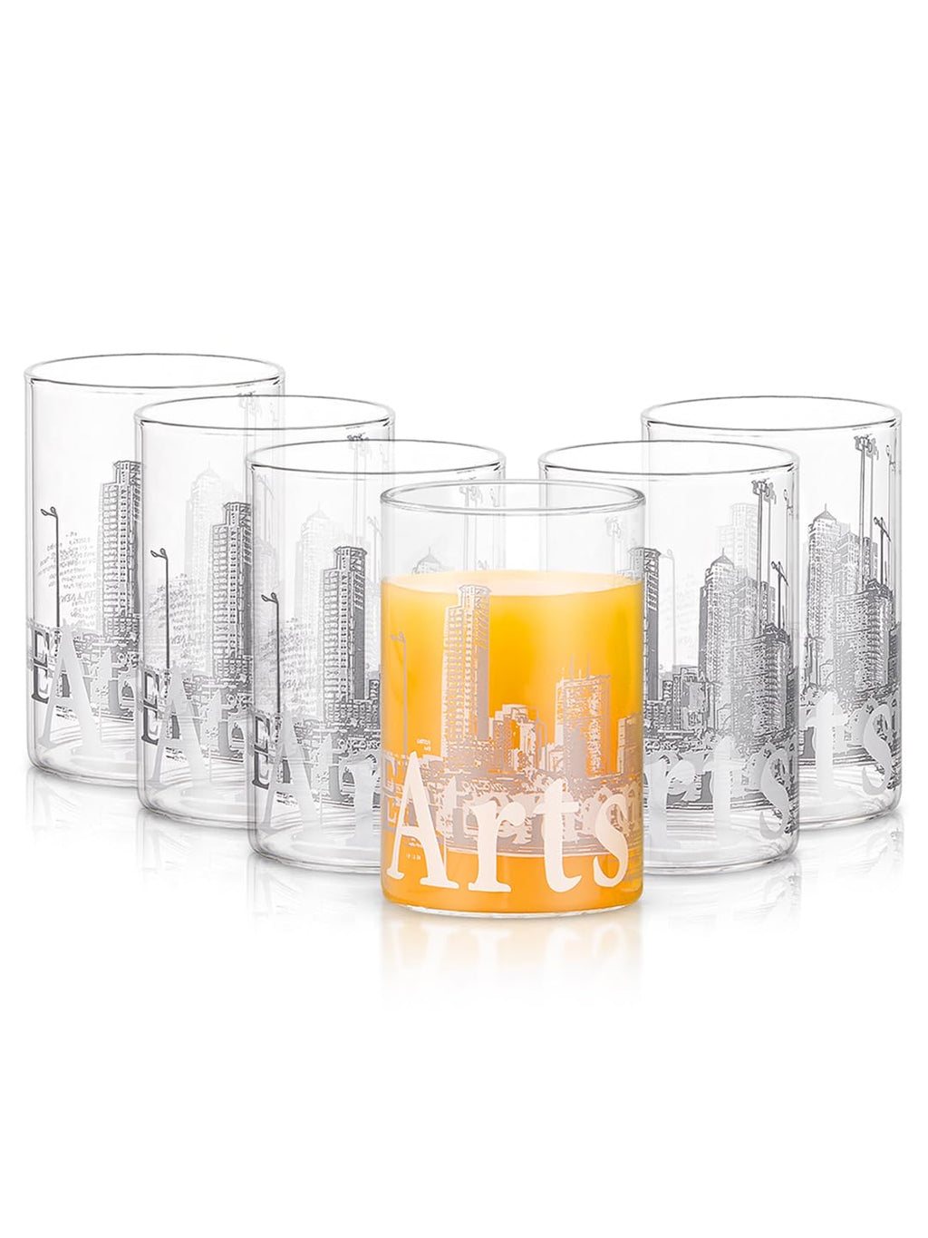 Transparent Drinking Glass