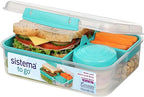 Sistema bento lunch with yoghurt pot 1.65L