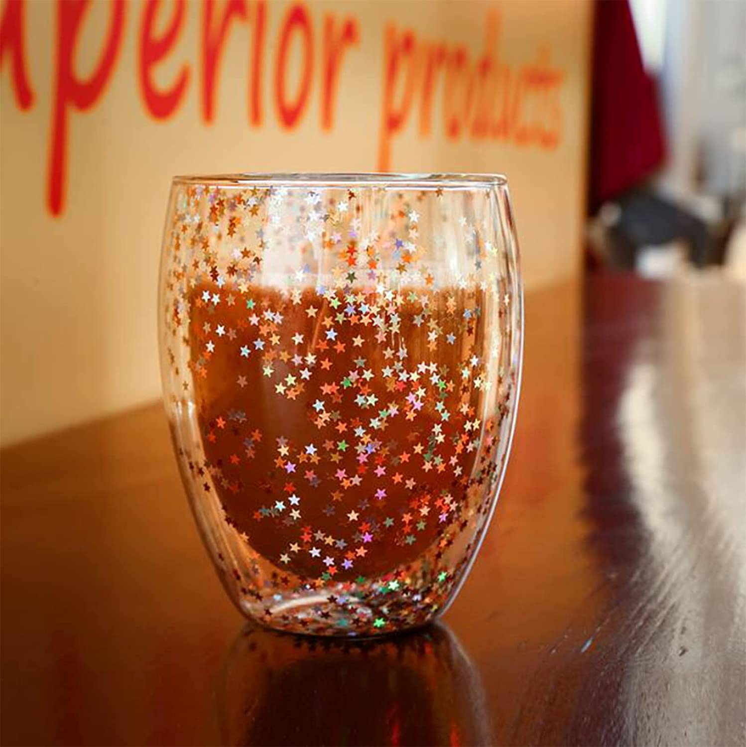 Glimmer Double Wall Mugs