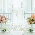 Metal Candle Holders Set of 3