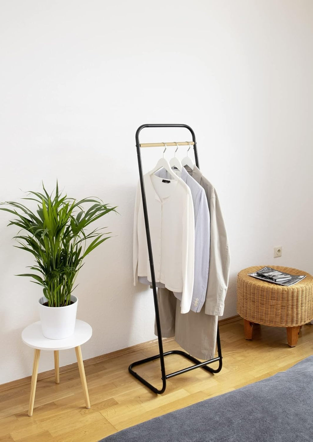 WENKO Freestanding Clothes Rail