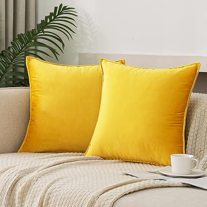 Velvet Throw Pillow
