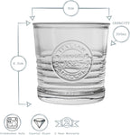 Set Of 4 Bormioli Rocco Officina Glass