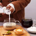 Set of 2 Good Morning Cups