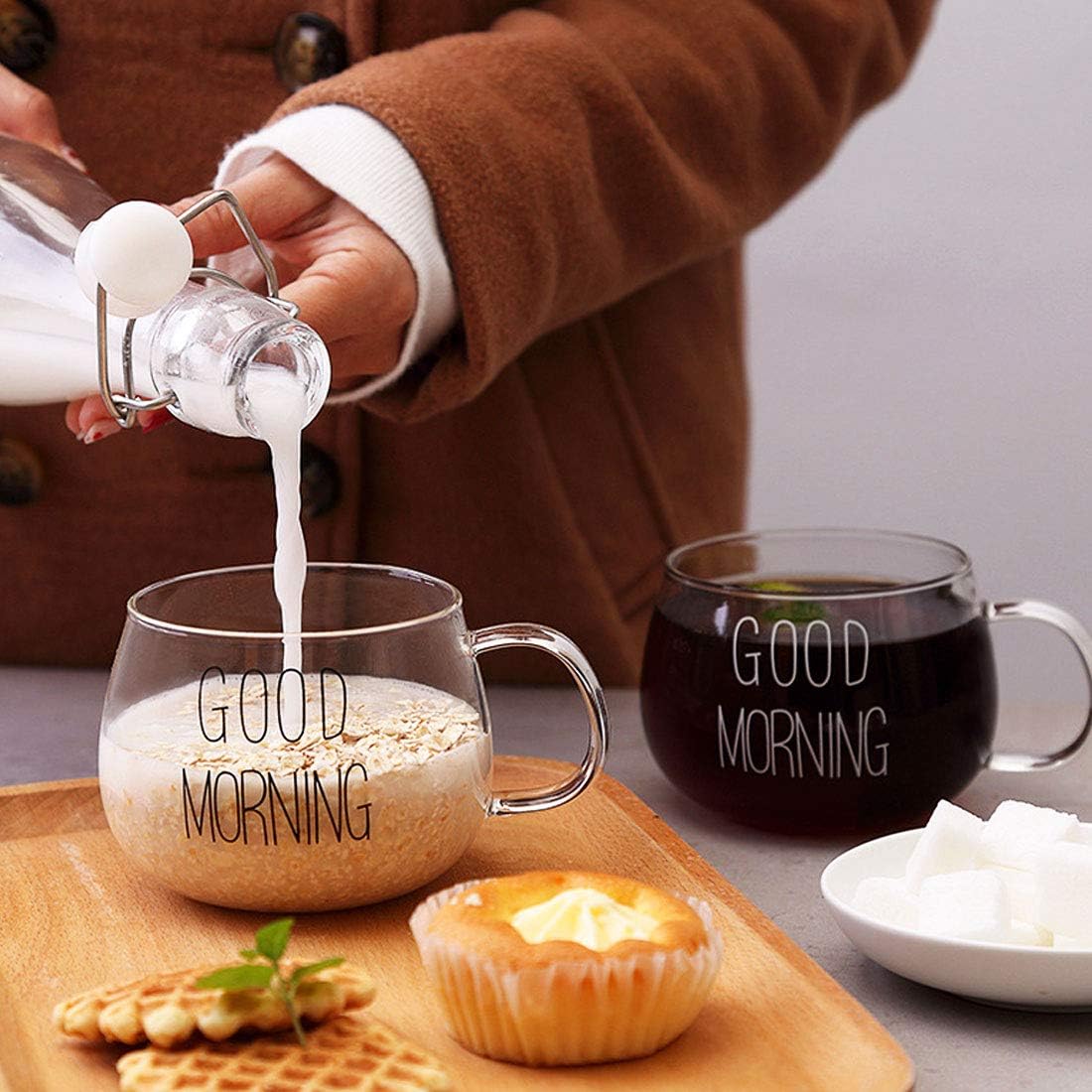Set of 2 Good Morning Cups