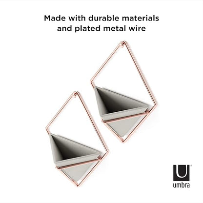 Umbra Copper Hanging Planter