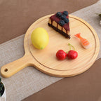 Wooden Pizza Plate with Handle