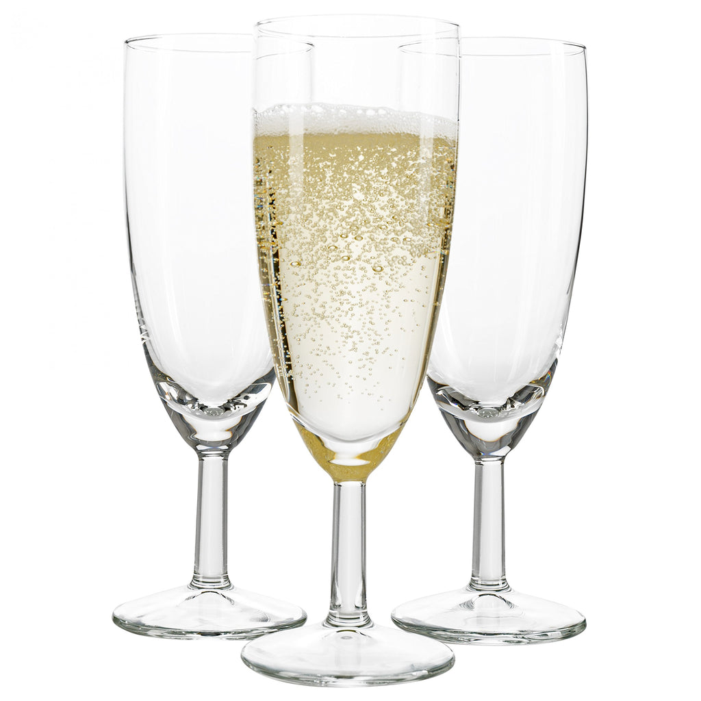 Royalty Champagne Glasses by Van Well 12 pcs