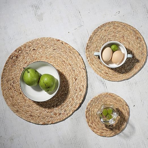 Straw Rope Placemat & Coaster