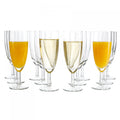 Royalty Champagne Glasses by Van Well 12 pcs