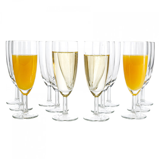 Royalty Champagne Glasses by Van Well 12 pcs