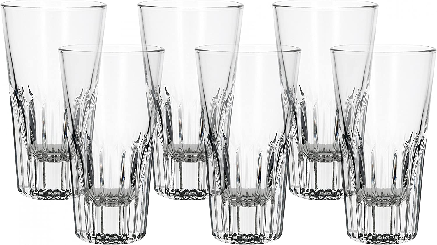 Set of 6 pcs Arosa Whiskey Glasses By Bormioli