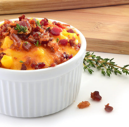 White Porcelain Soufflé Ramekins Cups