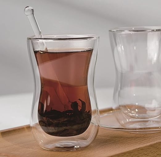 Chai 100ml Double-Walled Thermal Cups Set of 2 pcs