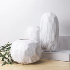 Marbled Porcelain Vase