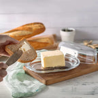 Glass Butter Dish