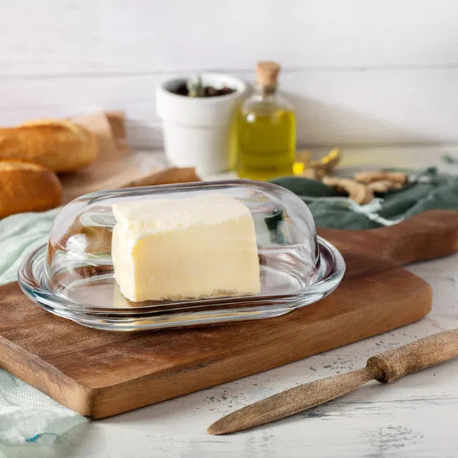 Glass Butter Dish
