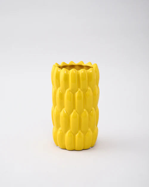 Banana Bunch Ceramic Vase